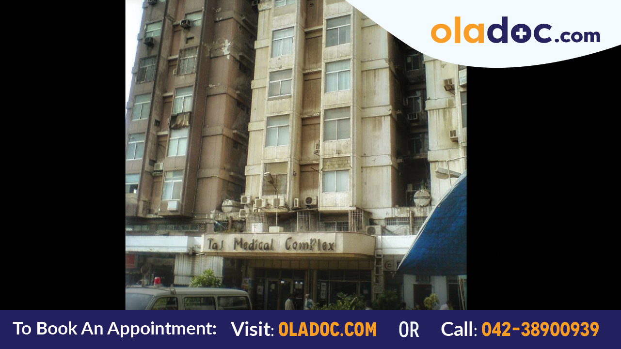 Building of Hamdard University Hospital (Taj Medical Complex) Karachi